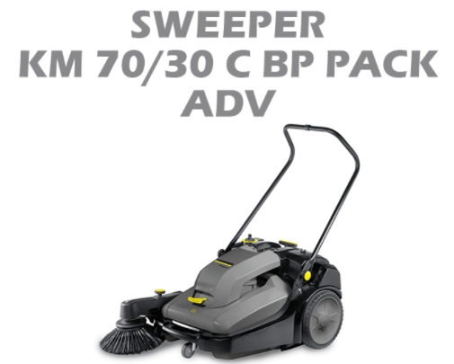 KARCHER VACUUM SWEEPERS WALK- BEHIND KM 70/30 C